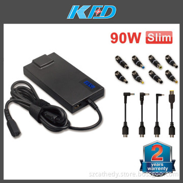 90W Slim Universal Adapter Charger with 12 Pins